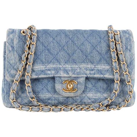 chanel denim bag|chanel denim flap bag 2019.